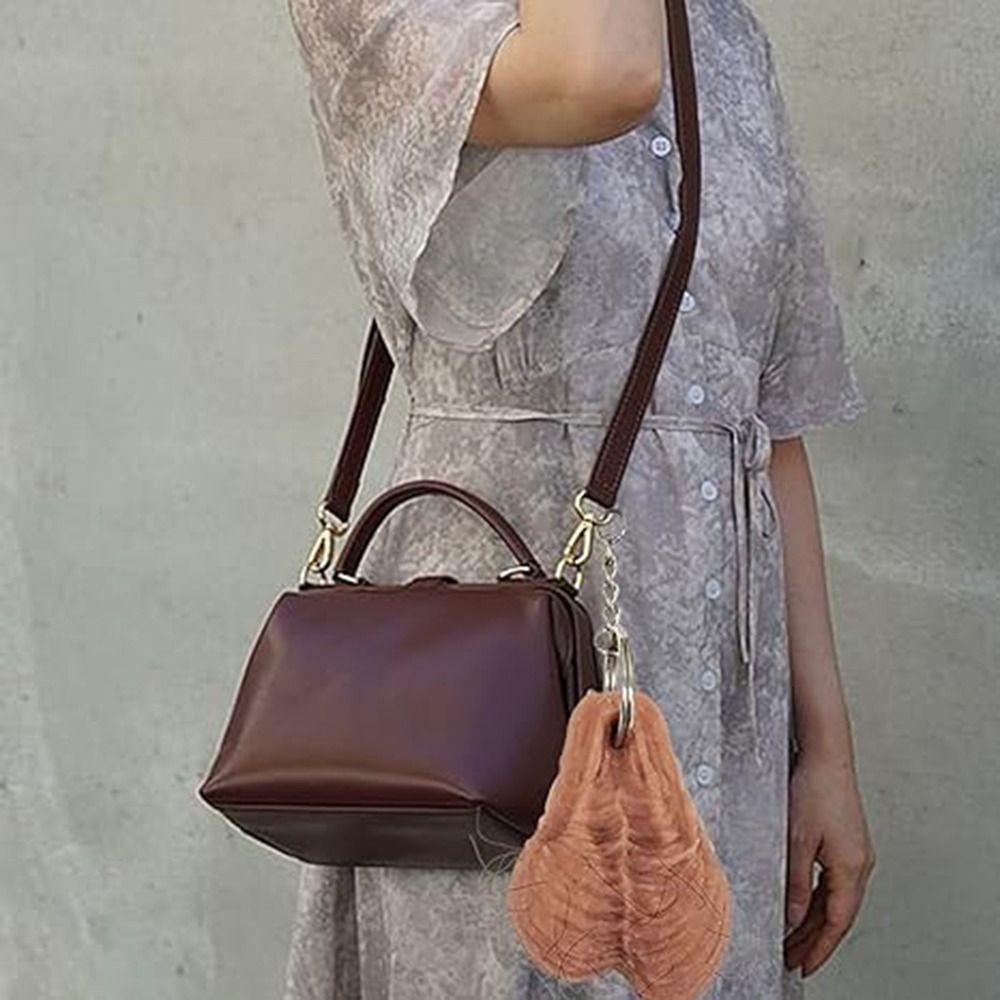 Дизайн яичек, брелок с волосатыми шариками, брелок для сумок, забавный брелок для автомобиля