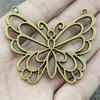 Большие подвески-бабочки, кулон, женские украшения, массивные креативные вещи