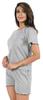 Inkmeso 2 Pcs Sleepwear Sets For Women Short Sleeve T Shirt & Shorts