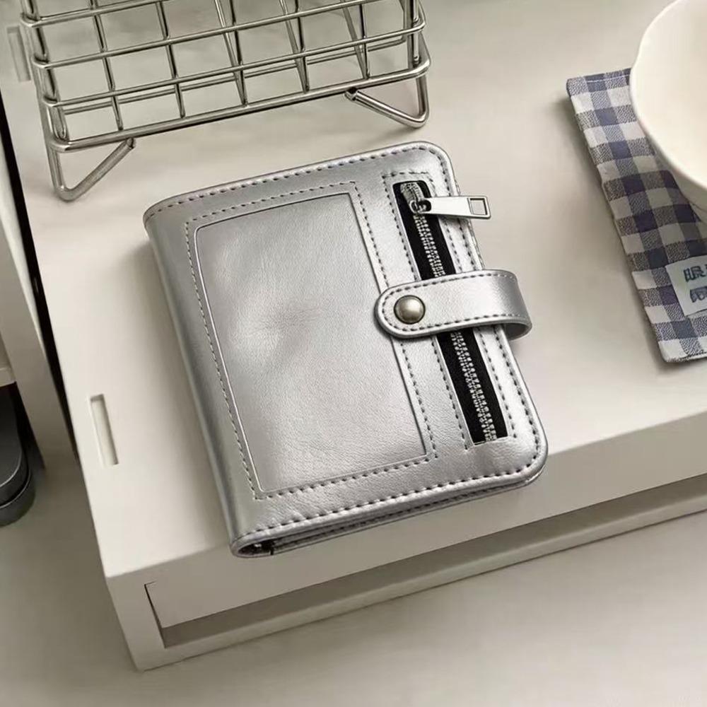 5-Ring Loose-Leaf Binder Notebook with Photo Window Pocket Journal M5 Notebook  School Office
