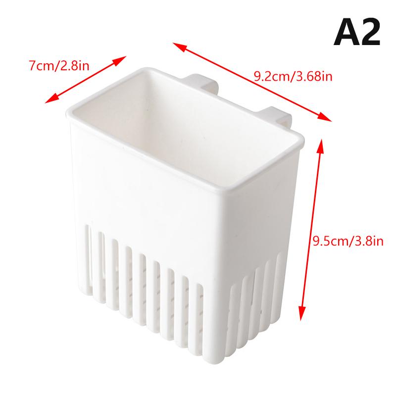 Подвесной пластиковый дренажный органайзер, корзина для хранения, кухонные мини-органайзеры для ванной комнаты, переносной контейнер для хранения