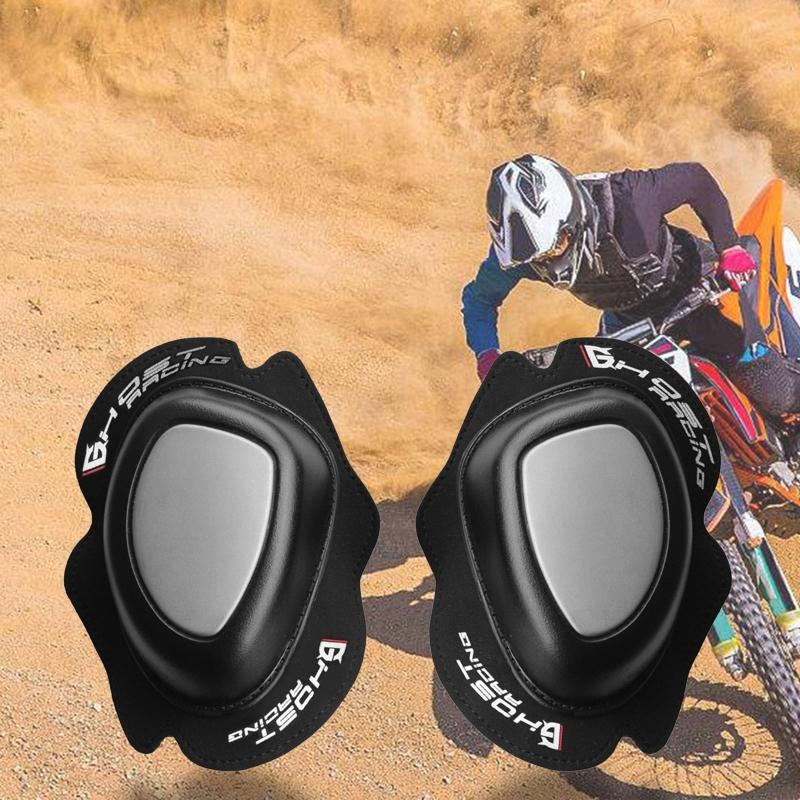 Велосипедные наколенники Мотоциклетные наколенники Новый слайдер Металлическая сумка для колена