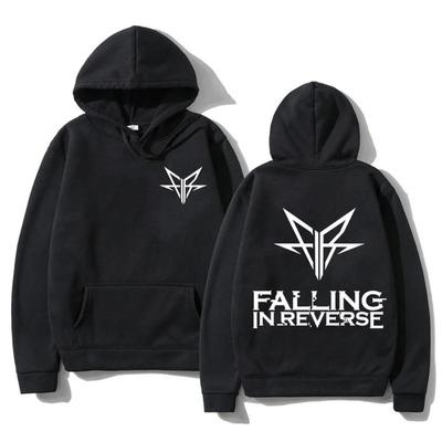 Популярная одежда для тура Mons Falling in Reverse Толстовка с капюшоном с графикой группы Мужская Женская Дизайнерская Пуловер Флисовая Толстовка