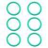 6Pcs 8116333 O Rings for Foot Pedal Control Valves Repair Parts Practical High Reliability