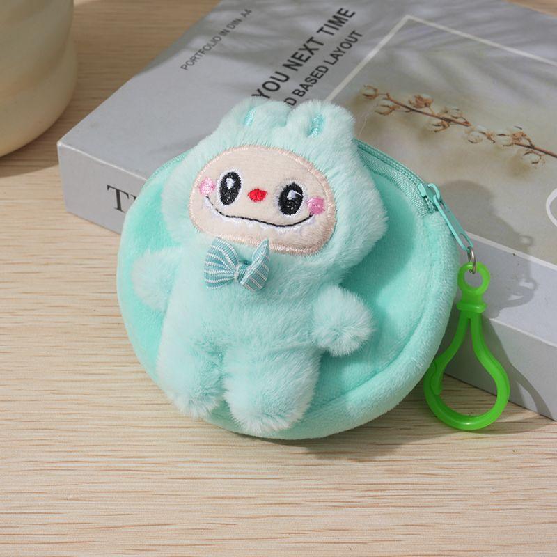 Лабубу Милая Плюшевая Кукла DIY Кошелек для Детей и Взрослых Подвесные Аксессуары Маленький Кошелек 10СМ