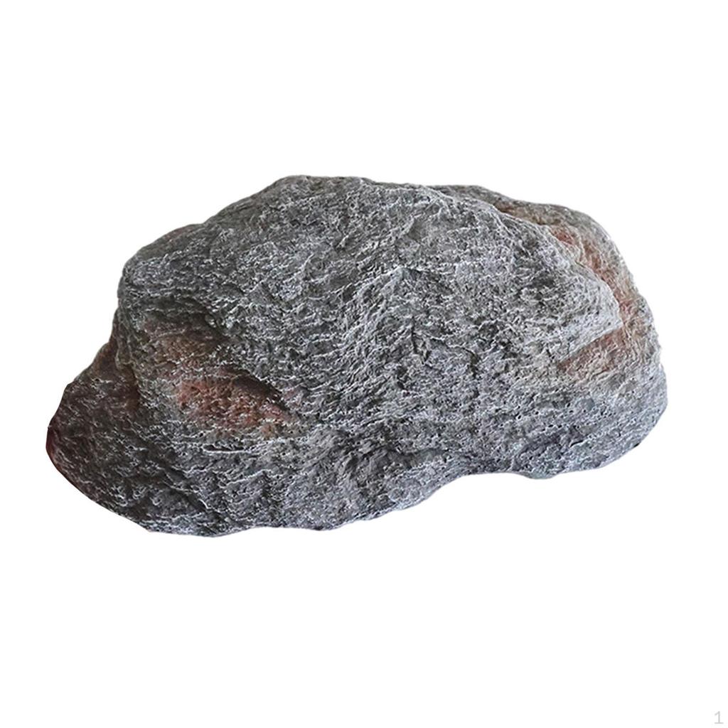 Artificial Rock Natural Texture Versatile Lightweight Pump Cover Sturdy Faux Stone Sculpture