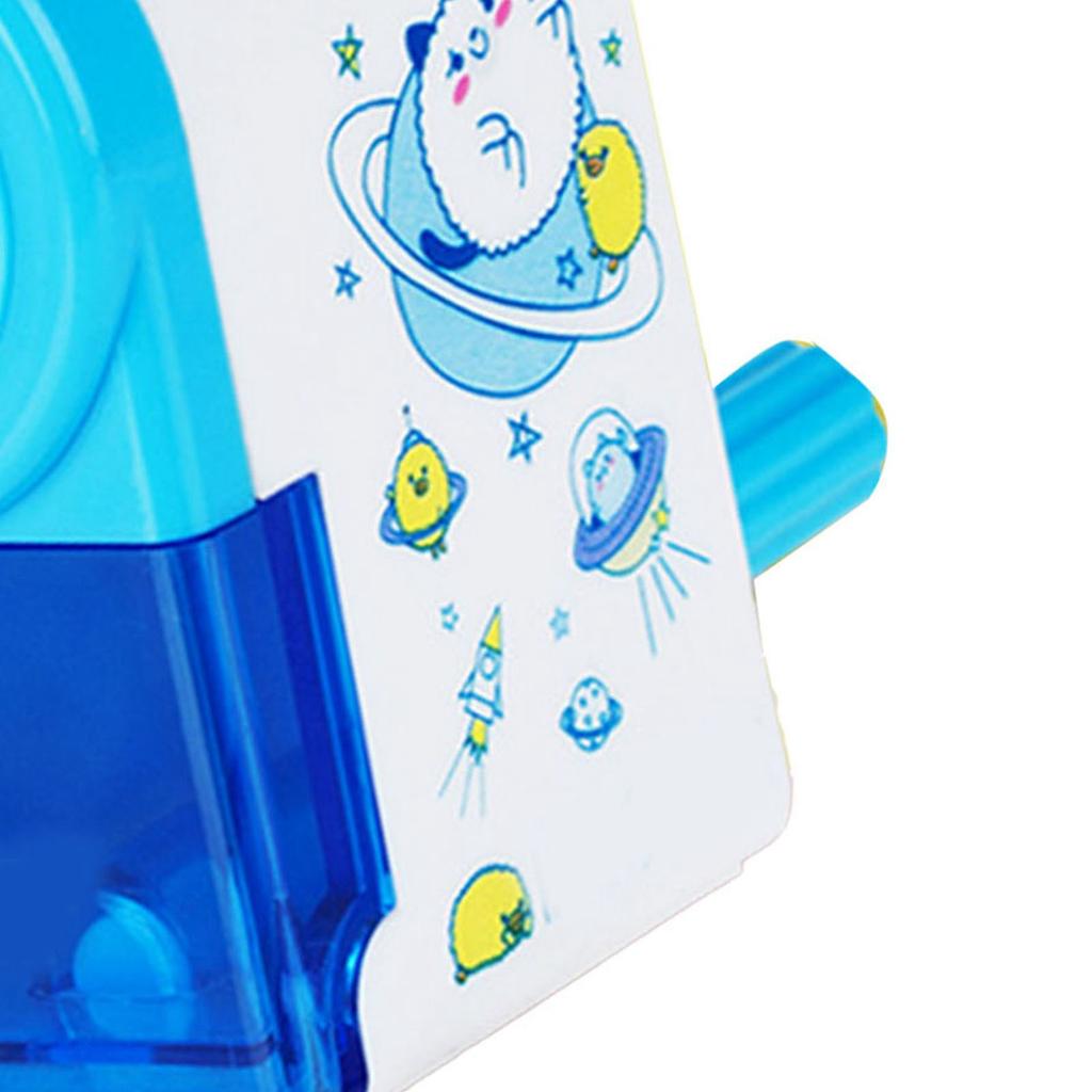 Rotating Pencil ener Cute Portable Efficient Hand Crank Manual Pencil ener for Students