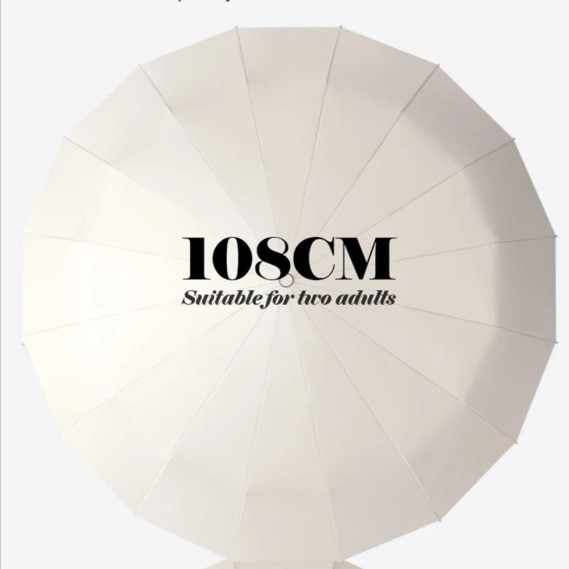 16 К Двойные Кости Большой Зонт Мужской Женский Ветрозащитный Компактный Зонт Автоматический Складной Бизнес Роскошный Зонт От Солнца Дождя Путешествия