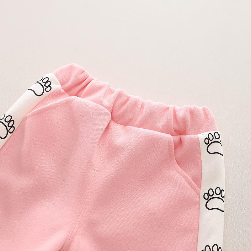 Children's Baseball Suit Set for Boys and Girls Spring and Autumn Clothing Sports and Leisure Two-piece Set