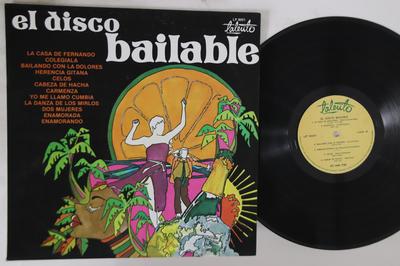 LP Пластинка VARIOUS - El Disco Bailable LP9001 TALENTO 1981 Не из Японии Латиноамериканская Б/У
