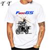 F800 GS Rider GS Adventure Motorcycle R1250 Print T-Shirt Summer Men White Casual Tops Australian F800 GS Boy Tees
