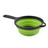 Foldable Silicone Colander Set: Easy-to-Store Round Kitchen Drain Baskets
