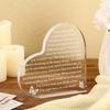 "Heavenly Letter" Memorial Table - Sympathy Gift for Loss of Father or Mother