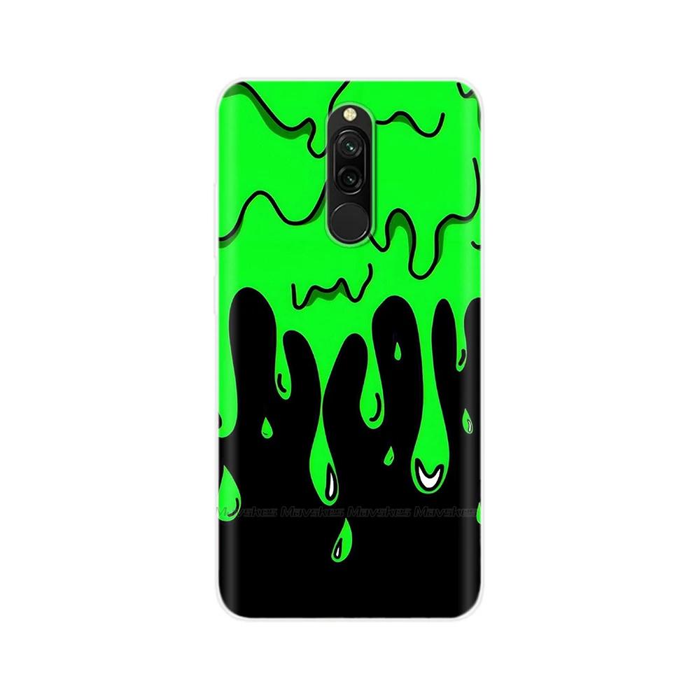 Чехол для Redmi 8 8A Pro, ТПУ Силикон, Ударопрочный, Чехол с Кошкой для Телефона, Для Redmi 8 8A 7 7A redmi7, Прозрачный, Печать, Мягкий