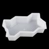 1Pcs Plastic Stepping Stone Paver Waves Shaped Walkway Brick Mold  For Lawn Patio Yard Garden