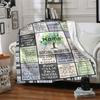 Social Worker Theme Home Customize Your Name Blankets Comfortable Soft Lightweight Allseason Multipurpose Blanket For Picnics Sofas Offices Beds