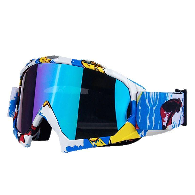 Outdoor Motorcycle Goggles Riding Glasses Helmet Off-Road Harley Vintage Windproof Dust Goggles