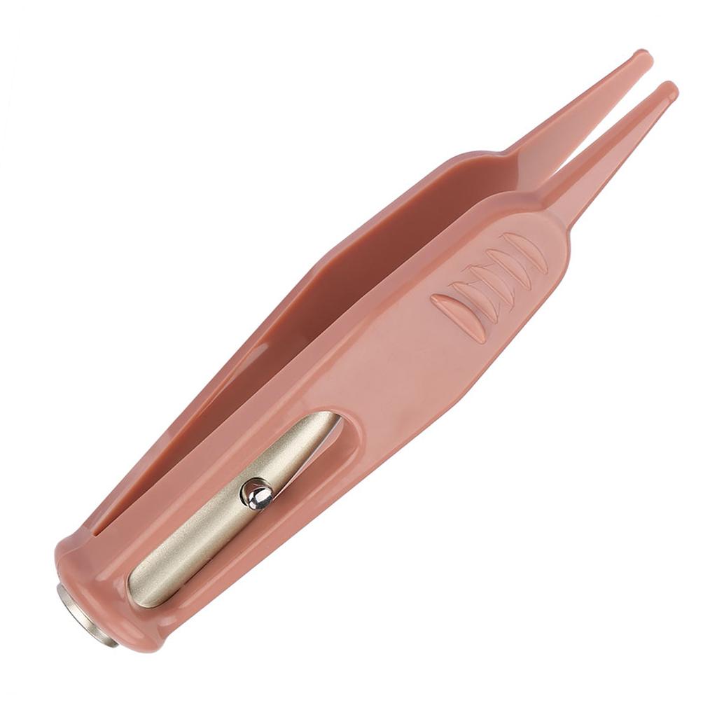Детский пинцет для чистки ушей, носа, пупка, очиститель для удаления пластиковых светодиодных щипцов для ухода за телом