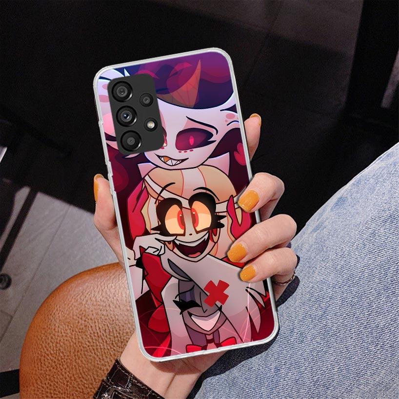 Чехол для телефона H-Hazbin Hotel Angel Dust для Samsung Galaxy A17 A37 A57 A16 A26 A36 A56 A15 A14 A13 A55 A54 A53 A35 A34 A33 A25 A24