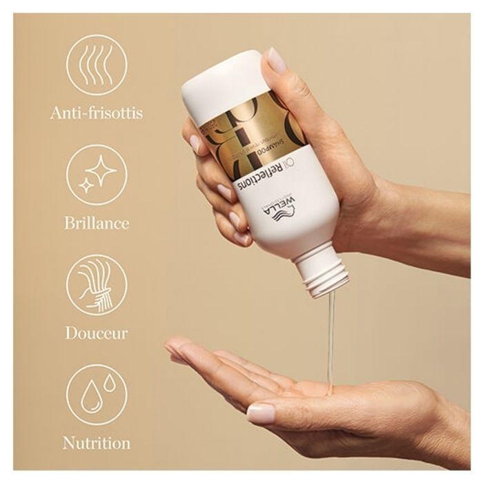 Wella Professionals Oil Reflections Shampoing révélateur de lumière pour tous cheveux 250ml