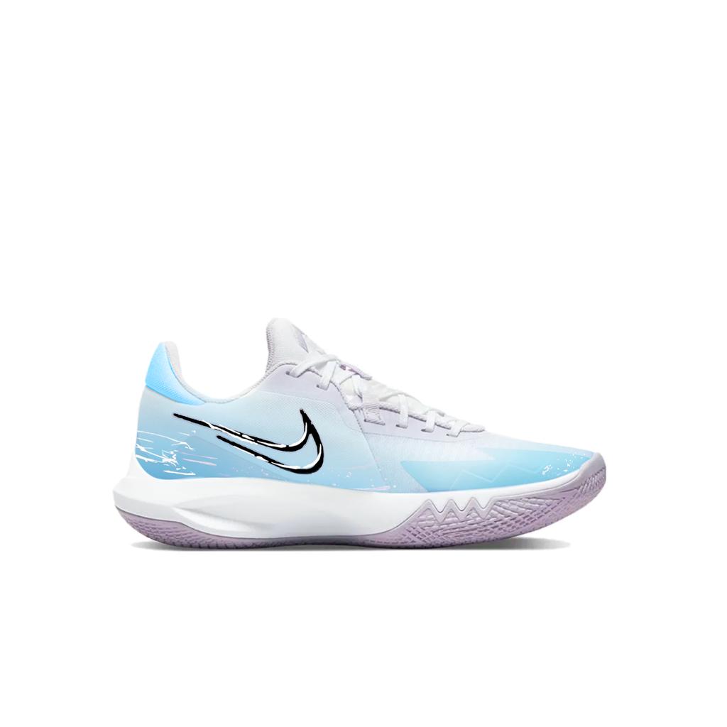 Nike Precision 6 Mechanical Spirit, Beyond The Sea Low top Basketball Shoes Men's White Blue DD9535-100(Team83-)
