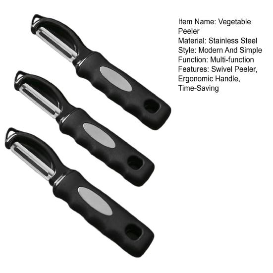 Поворотная овощечистка с удалителем пятен Лезвия из нержавеющей стали Овощечистка для фруктов с эргономичной ручкой Легко чистить