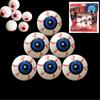 3pcs Hollow Eyeball Decoration Props Horror Toy Bouncing Eyeball Simulation Eyeball Eyes