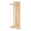 Wall Mounted Paper Towel Holder Wood Tissue Storage Holder Durable Roll Paper Hanger  Home