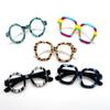 Бестселлер Yi'ai: Европейско-американская акриловая брошь в форме очков - Уникальный стиль, аксессуар-корсет