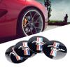 56mm 4pc Car Styling Wheel Center Hub Cap Sticker Auto Decoration Decals For Ford Mustang Shelby Edge Fiesta Mondeo Wheel hubcap