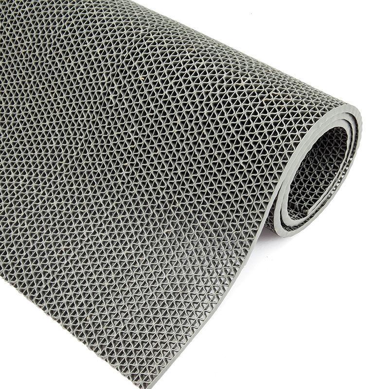 1pcs PVC Plastic Mat for Bathroom and Kitchen, Large Roll Anti Slip Mat, Hollow Grid Mat, Bathroom Floor Mat
