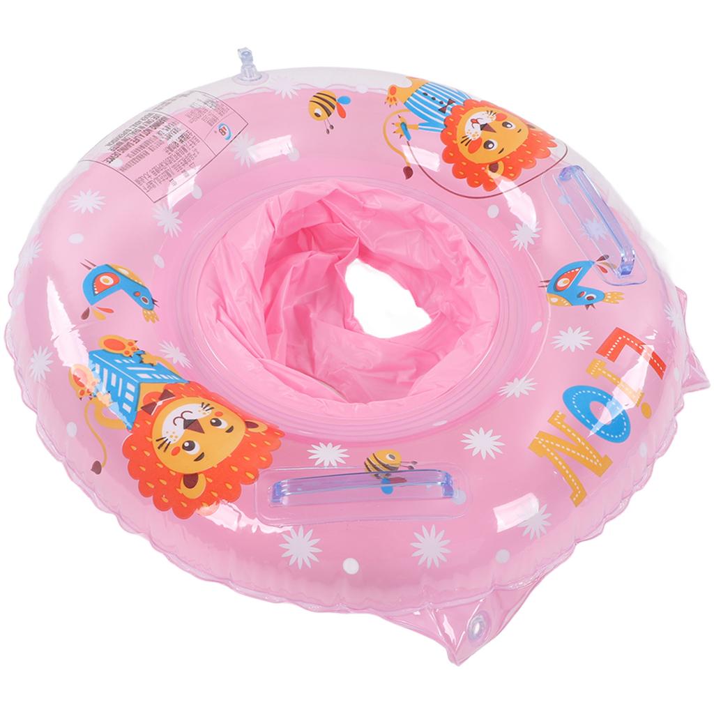Детский плавательный круг, водонепроницаемый, с двойной ручкой, удобный для захвата, детское сиденье для купания, поплавок для купания в ванне