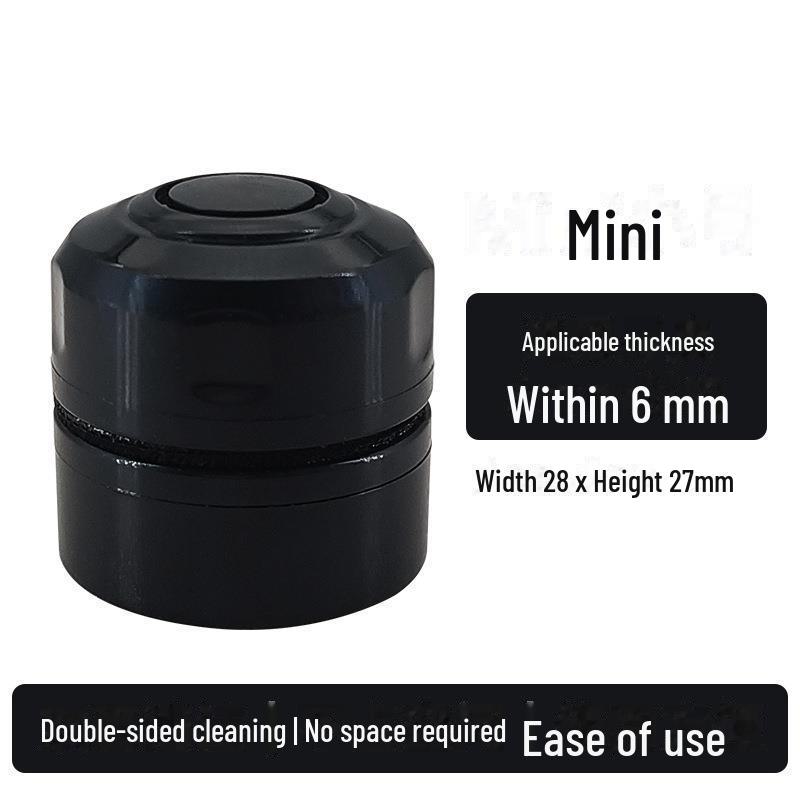 Mini Magnetic Fish Tank Brush - Double-Sided Algae and Moss Cleaning Tool for Aquariums