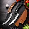 Stainless Steel Boning Knife Handmade Fishing Knife Kitchen Meat Cleaver Chef Knives Cutter