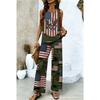 Women's Casual Suit Independence Day 111th Anniversary Women's Sleeveless Suit Bohemian