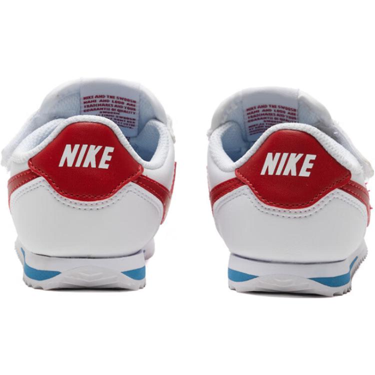 Nike Кроссовки Cortez EasyOn TD Белые с синим и красным для малышей DM0952-115