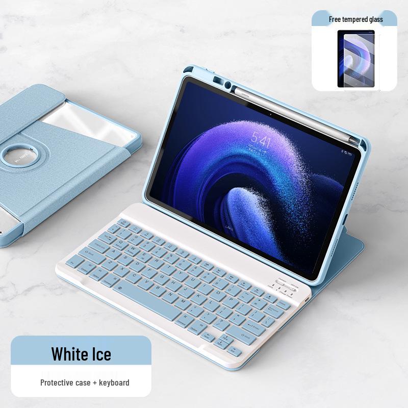 Чехол для Xiaomi Pad 7 Pro с Bluetooth-клавиатурой, 11,2-дюймовая защитная крышка