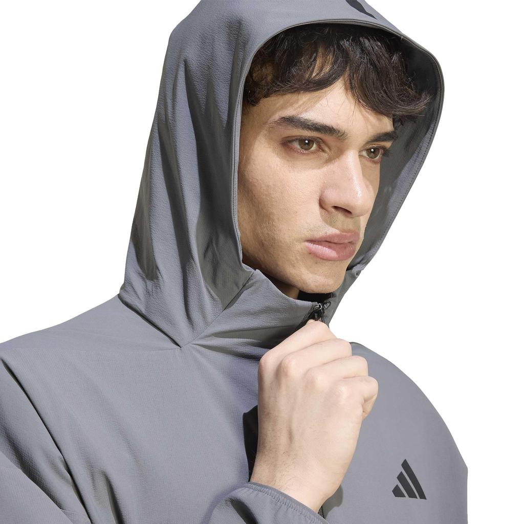 Тканая спортивная кофта ZNE для C3039 Серый Пять Размер 3L [Adidas] Мужская, (KX7690),