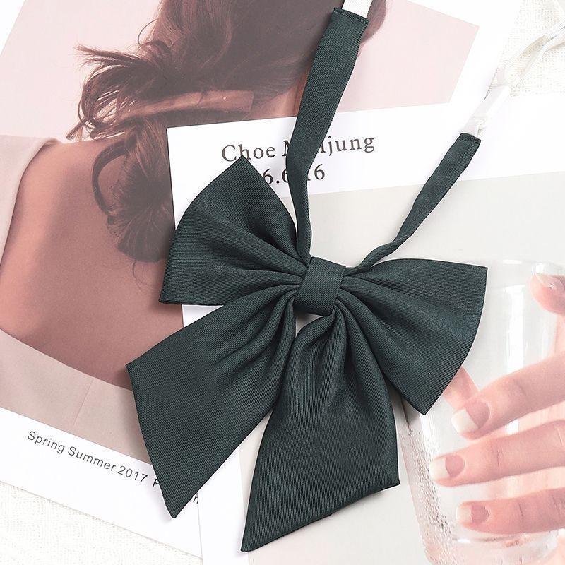 Темно-синяя школьная лента для JK-униформы из полиэстера для повседневной носки