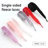 Новые замшевые шнурки для обуви шириной 1,5 см, плоские шнурки для повседневных кроссовок, шнурки-веревки для обуви 100/120/140/160 см, 1 пара, аксессуары для обуви
