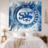 Like Chelsea Football Club Logo Wall Decor Tapestry Art For Pet Memorial Birthdaywedding Party Backdrop Family Gift