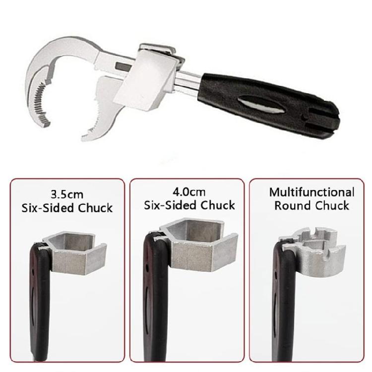 Разводные ключи с большим зевом 80 мм, инструмент для ремонта ванной комнаты, умывальника