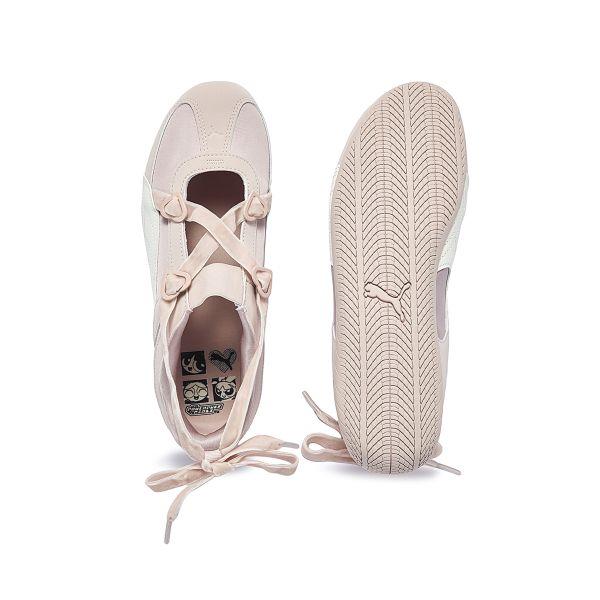 Суперкрошки x Puma Speedcat Ballet Кроссовки для детей старшего возраста Blossom Детские Розовый Белый 408102-01