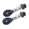 2Pcs Pilates Reformer Pulley Spring Rope Clamp,Part,Component for Sitting Box Fitness Exercise