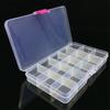 3pcs Fishing Tackle Box 15 Compartments Bait Lure Hook Case Supply Hooks Organizer Plastic Useful Large Capacity Gathering
