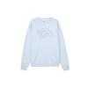 adidas Толстовка с длинными рукавами и круглым вырезом Originals X Melting Sadness, мужские топы синего цвета с логотипом HB6866