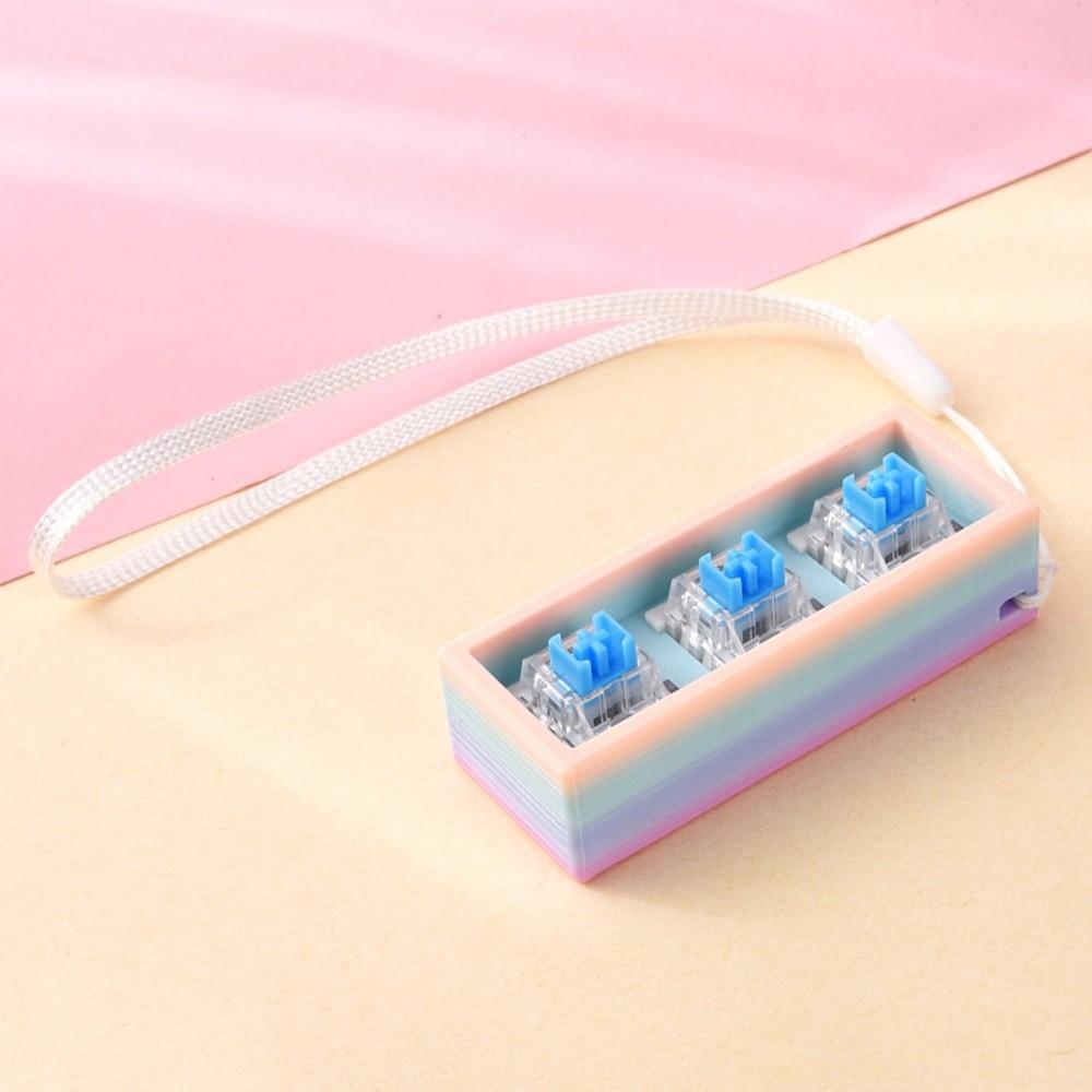 Rainbow Gradient Mechanical Keyboard Switch Tester Blue Mechanical Switches Keyboard Accessories