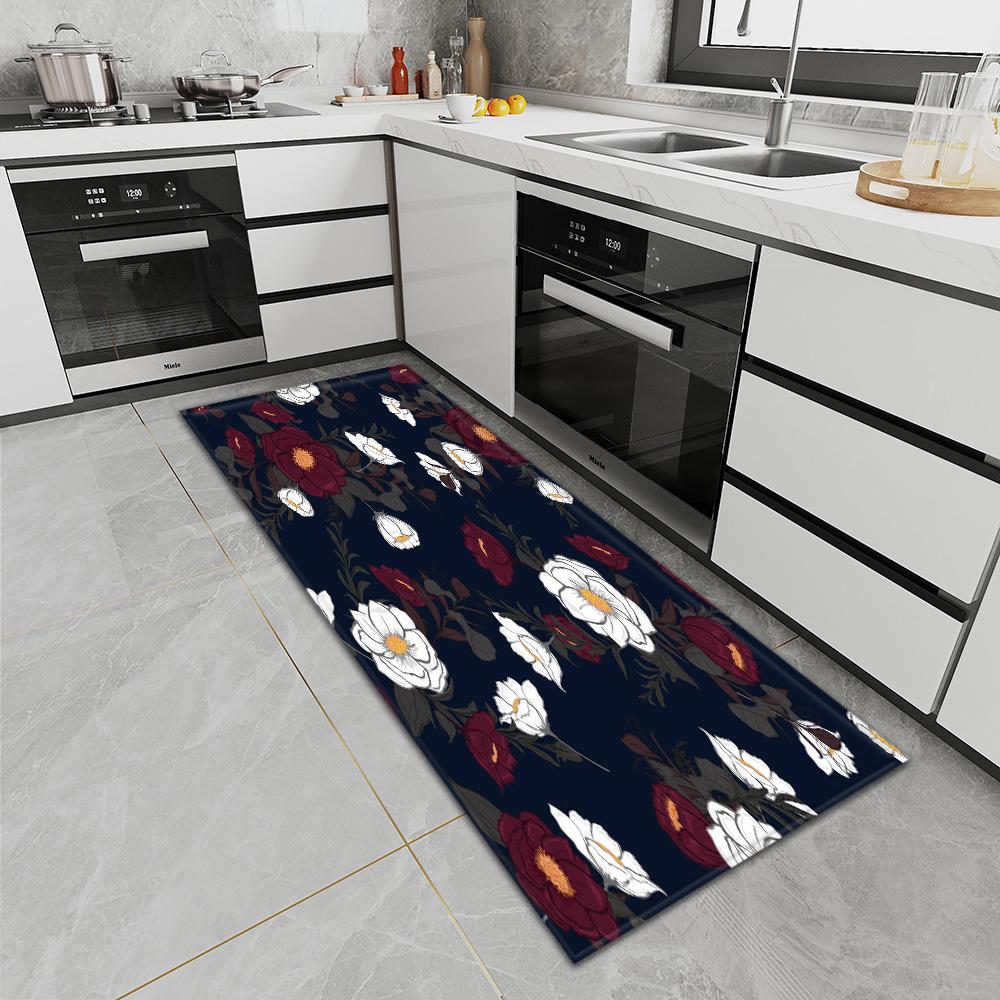 Коврик для кухни, коврик для входной двери, ковер для спальни, домашний коридор, ванная комната, нескользящий пол, ковер с рисунком для гостиной
