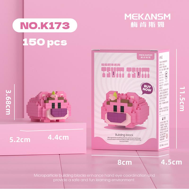 Мини строительные блоки Disney Sanrio, фигурки аниме, бриллиантовые кубики, Микки Маус, Минни Маус, Дональд Дак, Хелло Китти, DIY игрушки, подарки на фестиваль