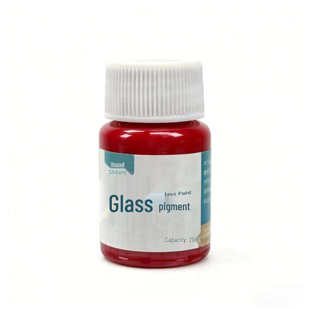 20ml Children's Non-Bake Glass Paint for DIY & Creative Glass Decoration - Waterproof & Handmade